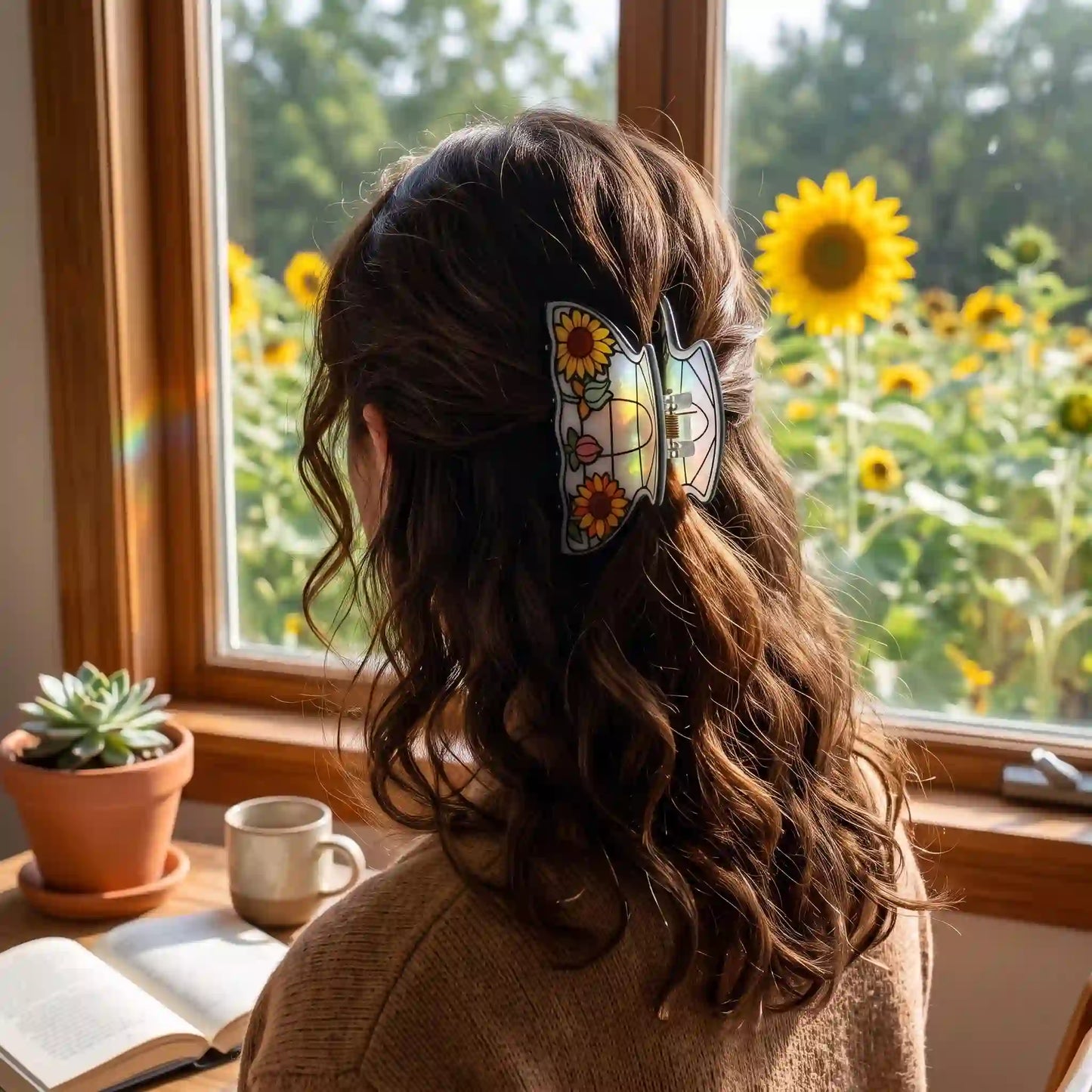 Garden Lantern Hair Claw