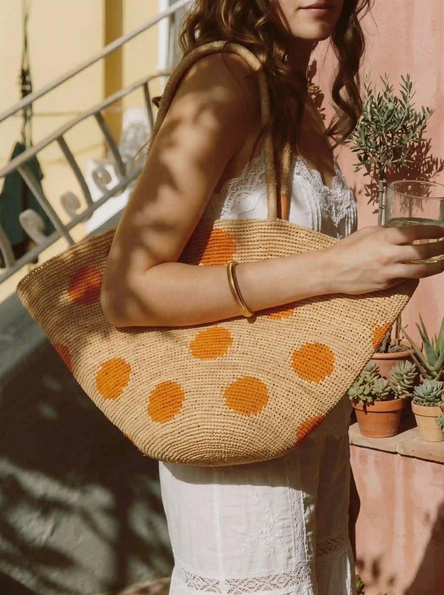 The Dotty Flare Tote