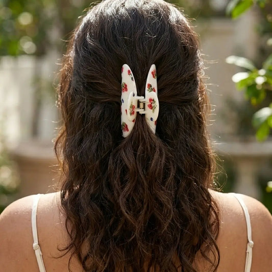 Summer Berry Vintage Hair Claw