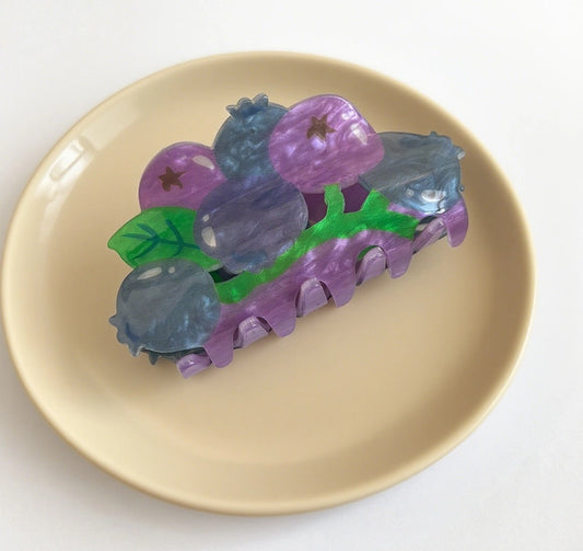 Floral & Berry Hair Clips