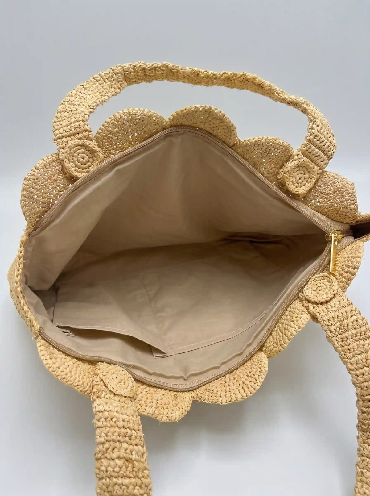 The Solis Artisan Raffia Tote