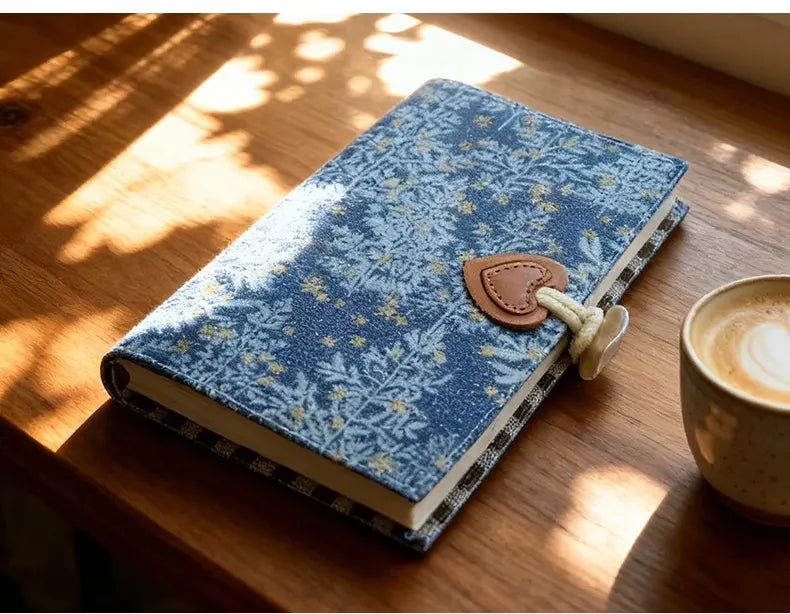 Snowflake Tree Fabric Journal