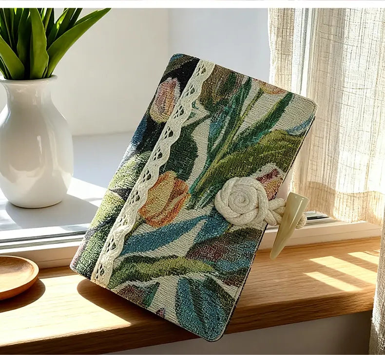 Tulip Fabric A6 Journal