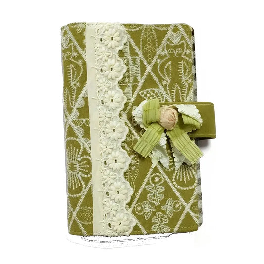 Flower Fabric A6 Journal