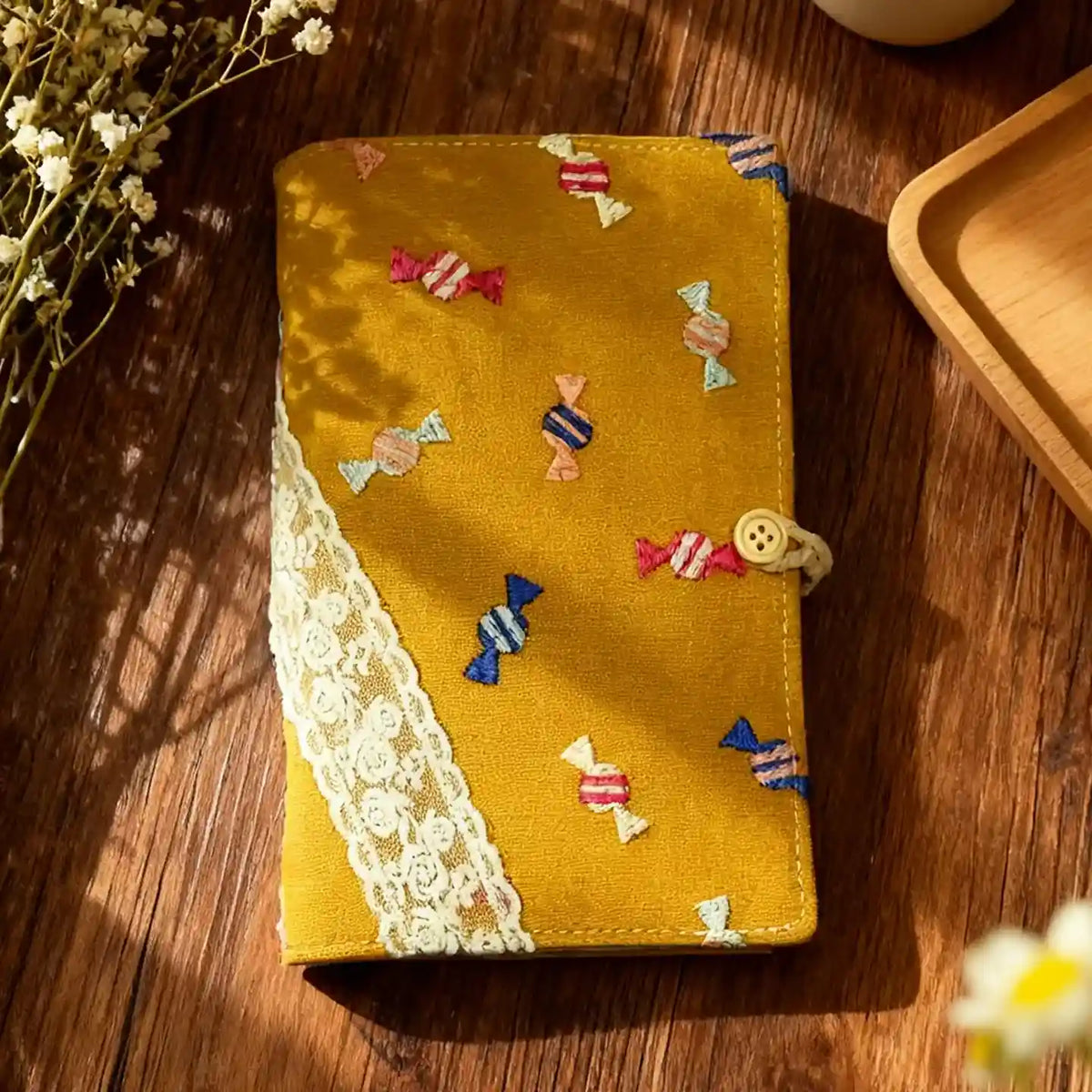 Candy Fabric A6 Journal