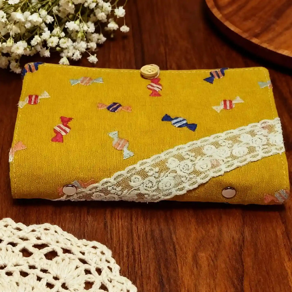 Candy Fabric A6 Journal