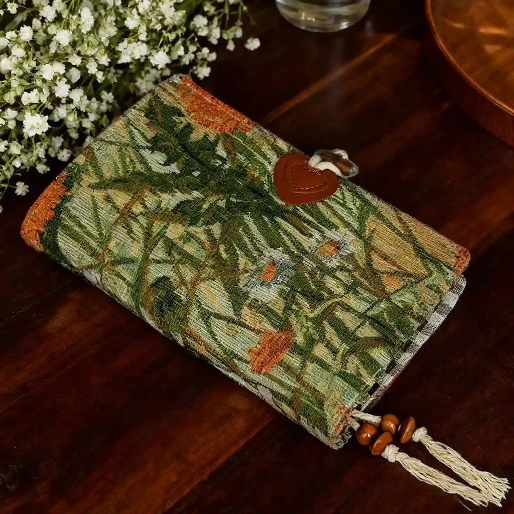 Kelsang Flower Fabric A6 Journal