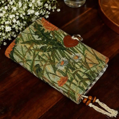 Kelsang Flower Fabric A6 Journal