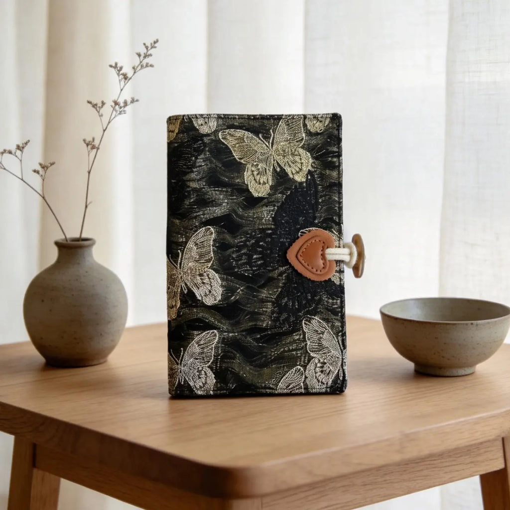 Butterfly Fabric A6 Journal