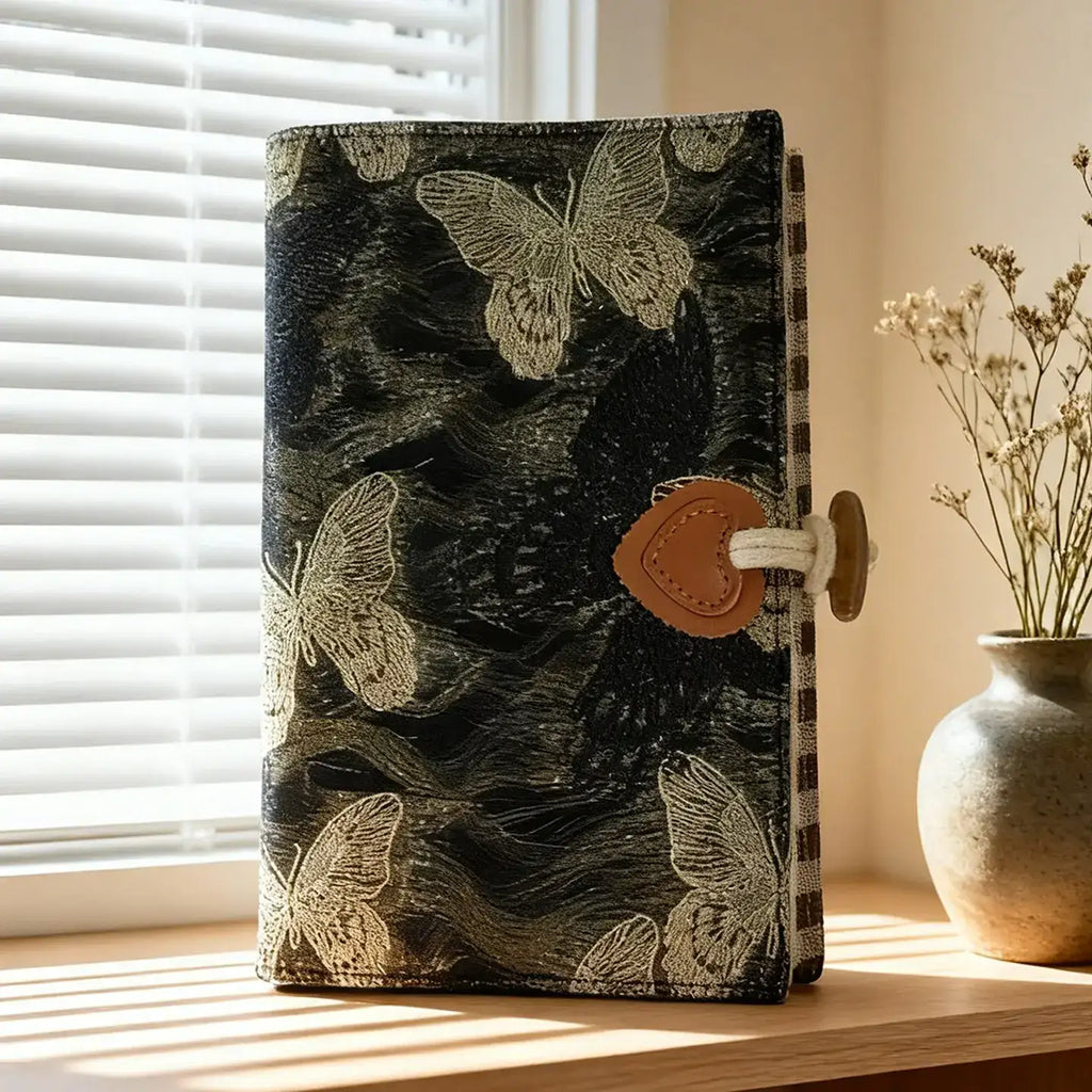 Butterfly Fabric A6 Journal