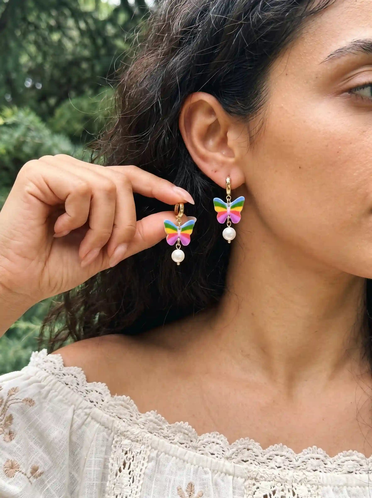 Butterfly Charms Earrings