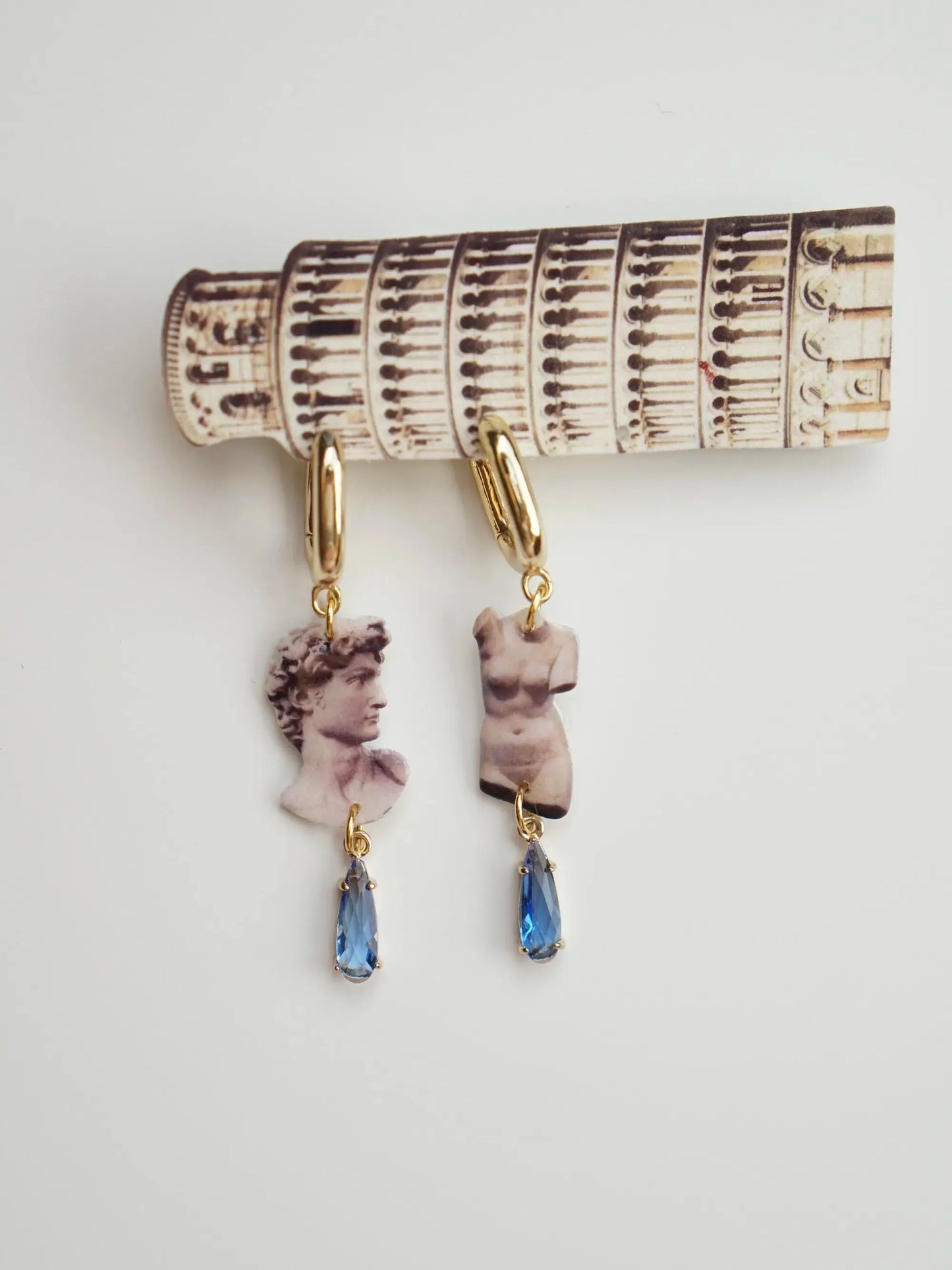 Renaissance Muse Mismatched Earrings