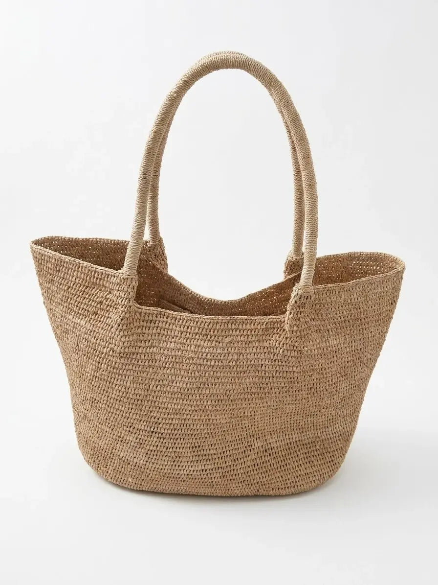 Crescent Woven Tote