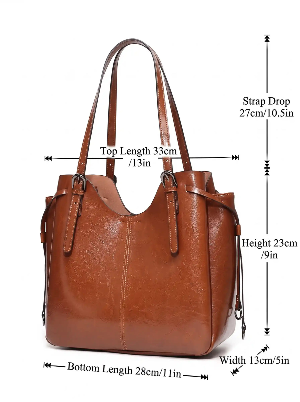 Tote-Bag aus echtem Leder für jeden Tag