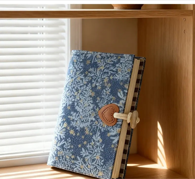 Snowflake Tree Fabric Journal