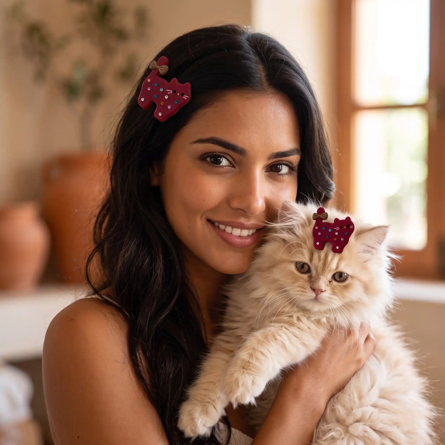 Cat Shape Hair Clip
