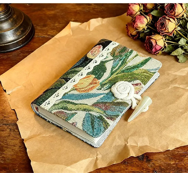 Tulip Fabric A6 Journal