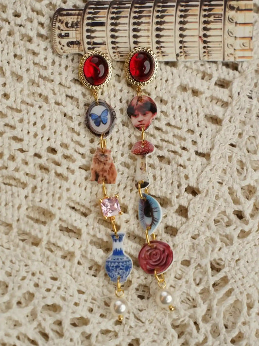 The Collector's Oddities Charm Earring