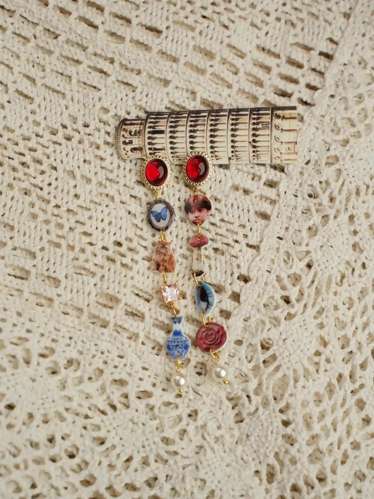 The Collector's Oddities Charm Earring