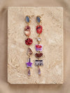 Asymmetrical Pop-Art Dangle Earrings