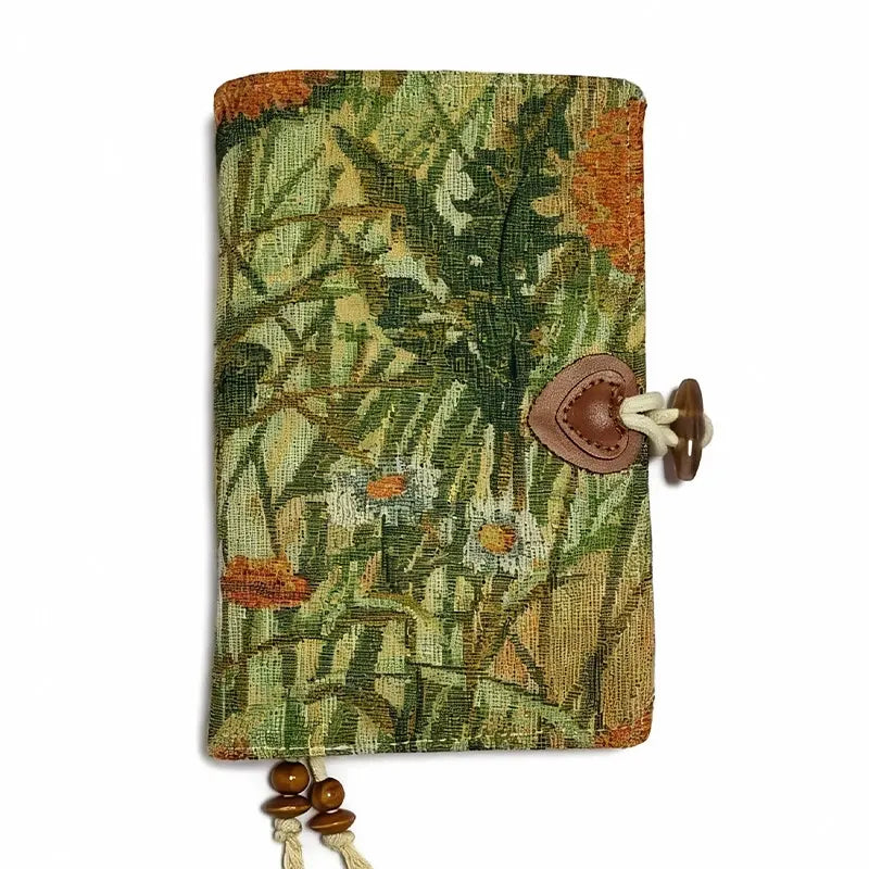 Kelsang Flower Fabric A6 Journal