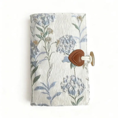 Retro French Hydrangea Fabric Journal