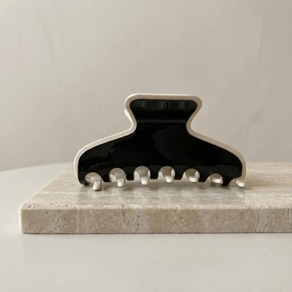 The Eclipse Two-Tone Claw Clip