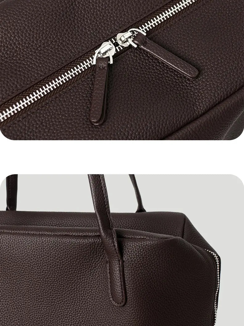 The Sculptural Zip Tote