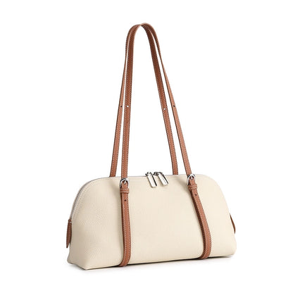 Vintage Leather Bowling Bag