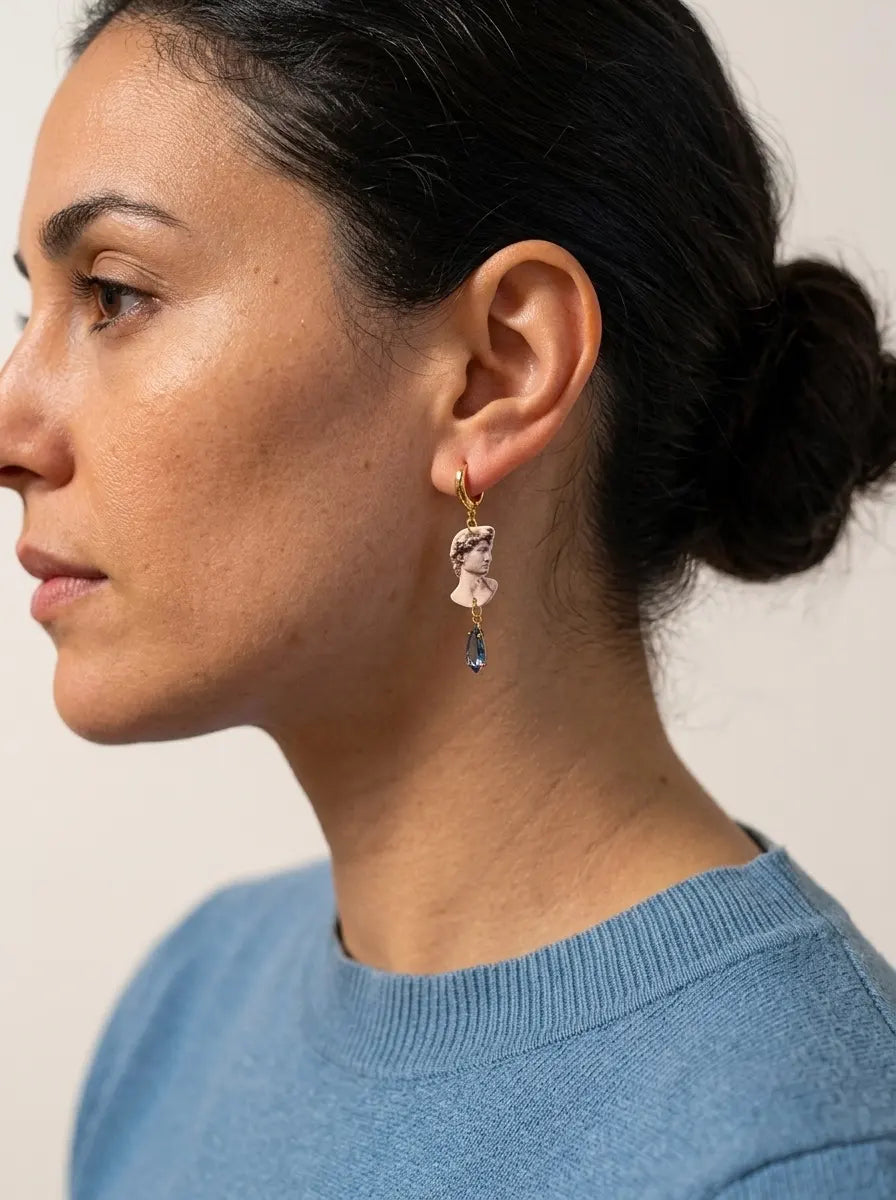 Renaissance Muse Mismatched Earrings