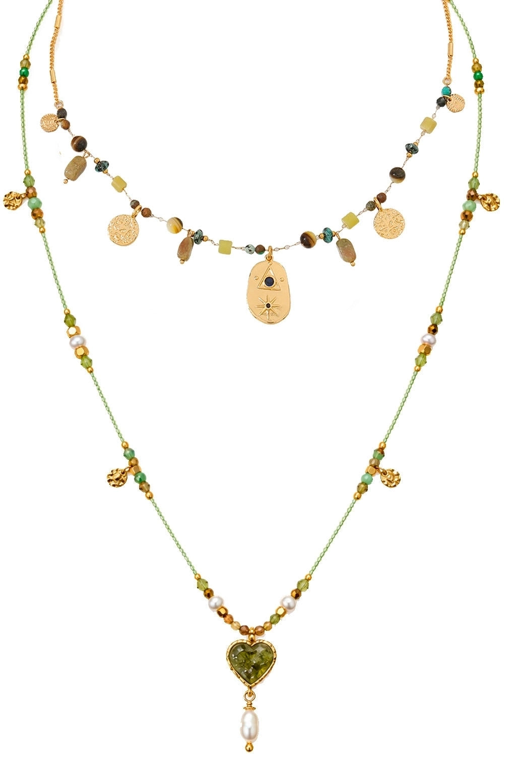 Talisman Layered Necklace Set