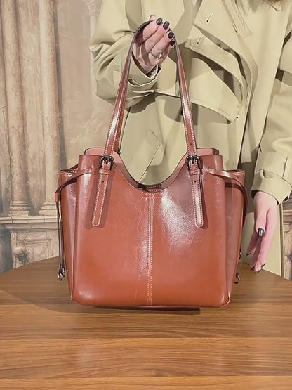 Tote-Bag aus echtem Leder für jeden Tag