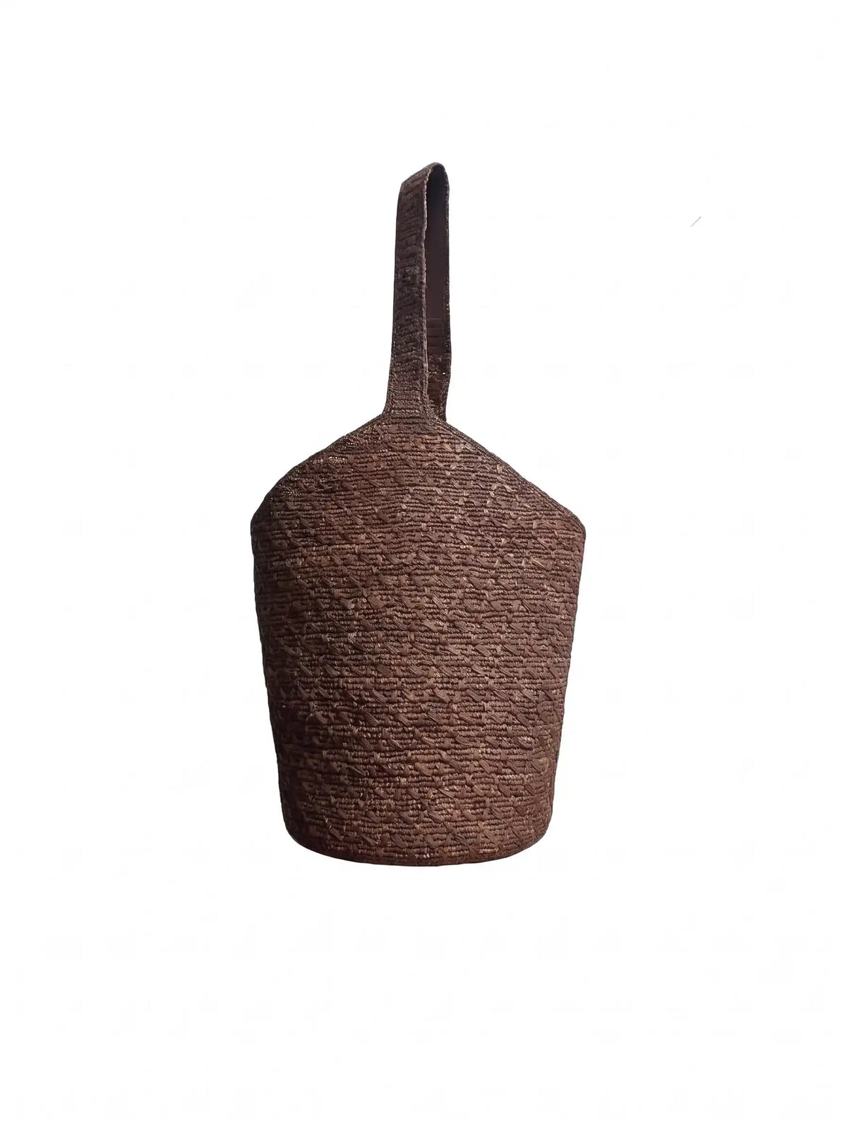 Raffia Bucket Tote
