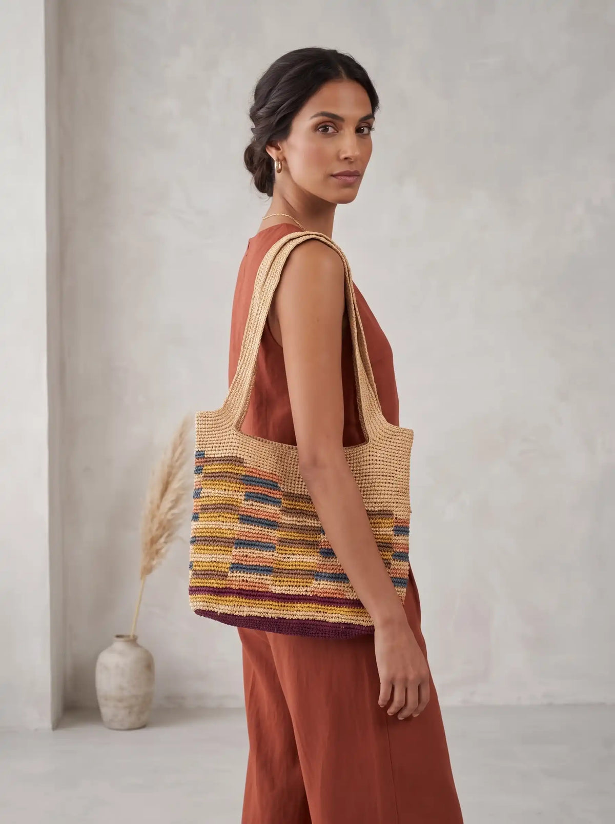 The Hand-Crocheted Wave Tote
