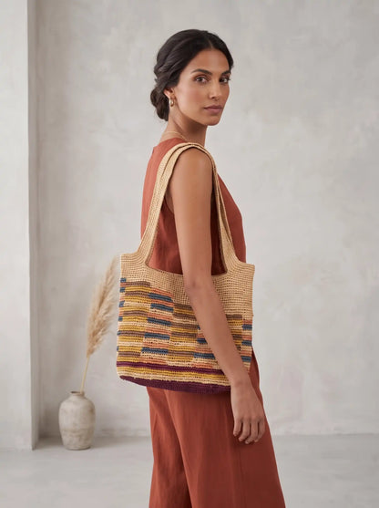The Hand-Crocheted Wave Tote
