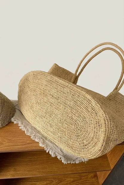 Crescent Woven Tote
