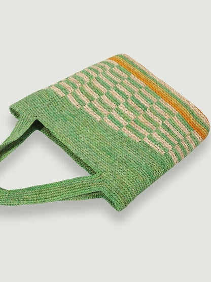 The Hand-Crocheted Wave Tote