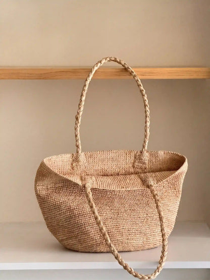 The Minimalist French Raffia Tote