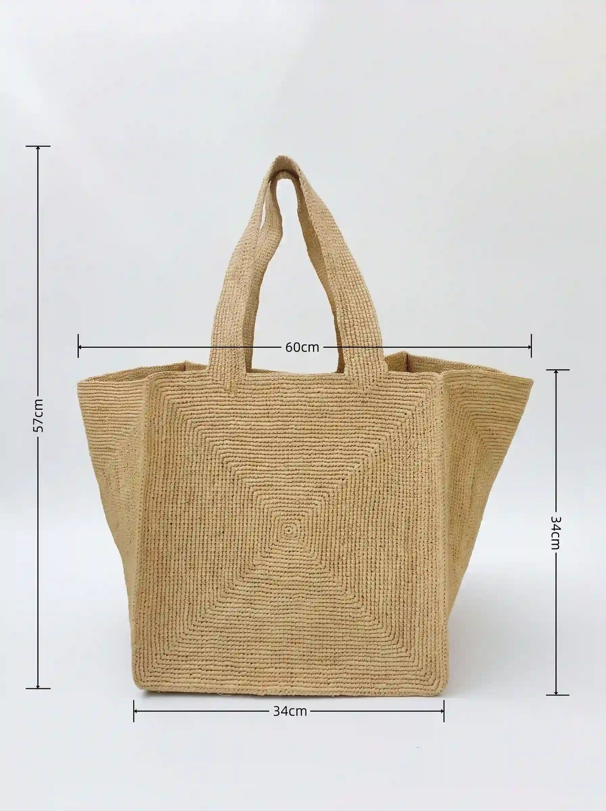 The Artisan Oversized Raffia Tote