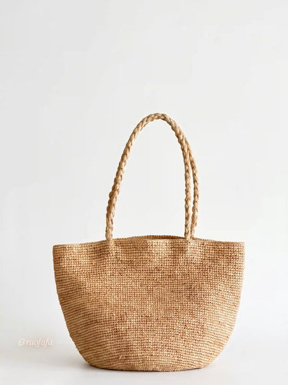 The Minimalist French Raffia Tote