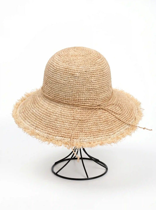 The Riviera Fringed Raffia Hat