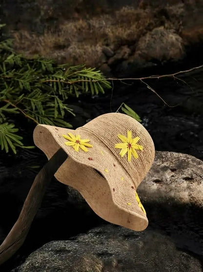Wild Mum Handwoven Sun Hat