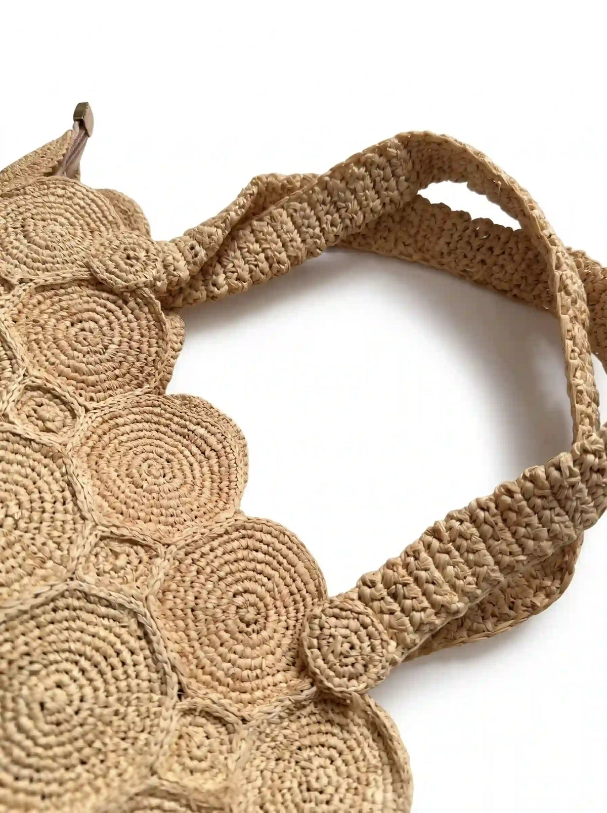 The Solis Artisan Raffia Tote