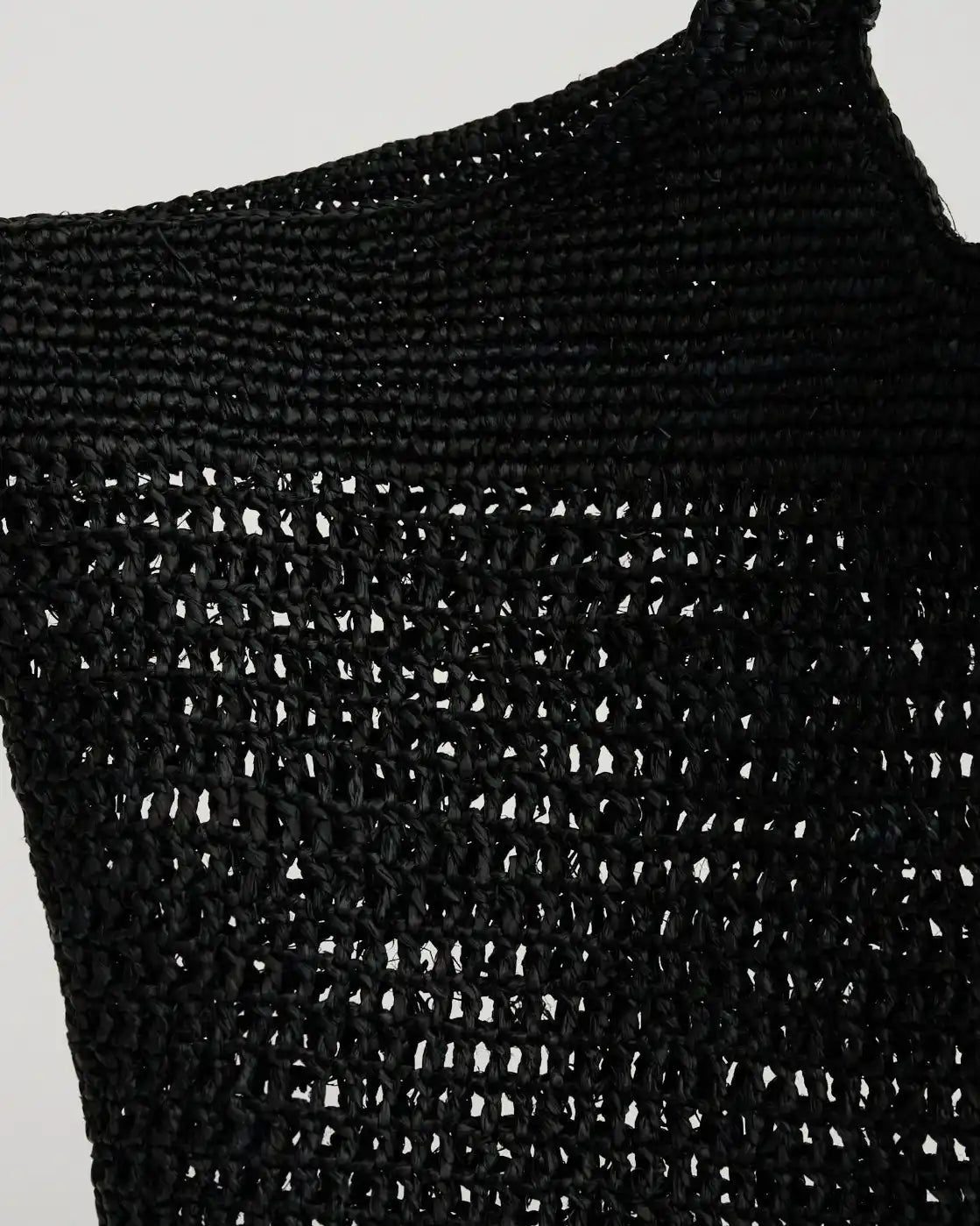 The Openwork Raffia Tote