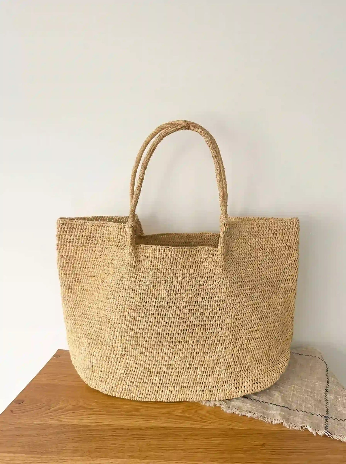 Crescent Woven Tote