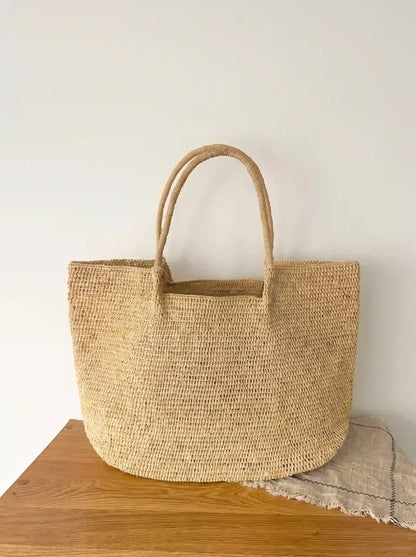 Crescent Woven Tote