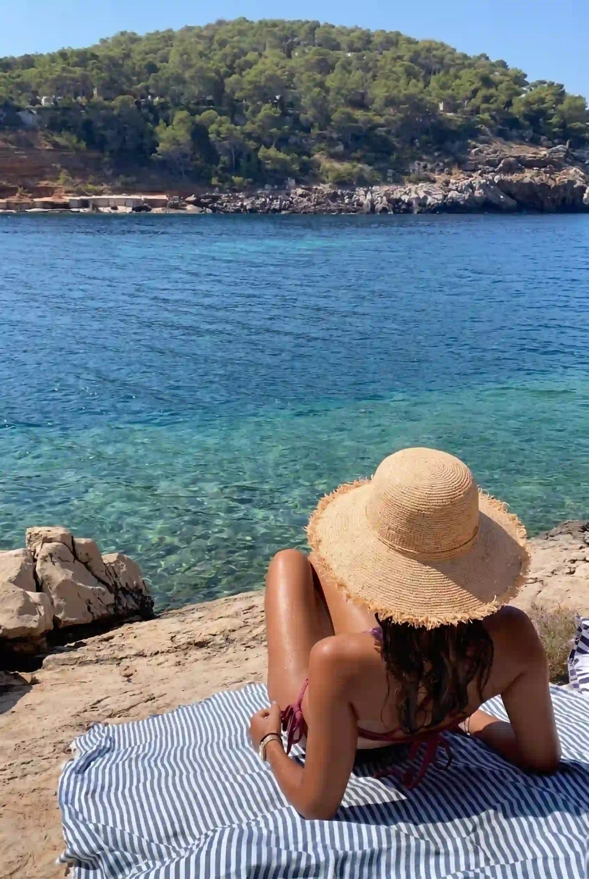 The Riviera Fringed Raffia Hat