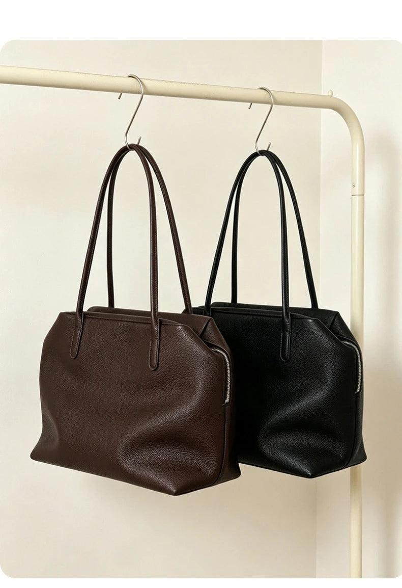 The Sculptural Zip Tote